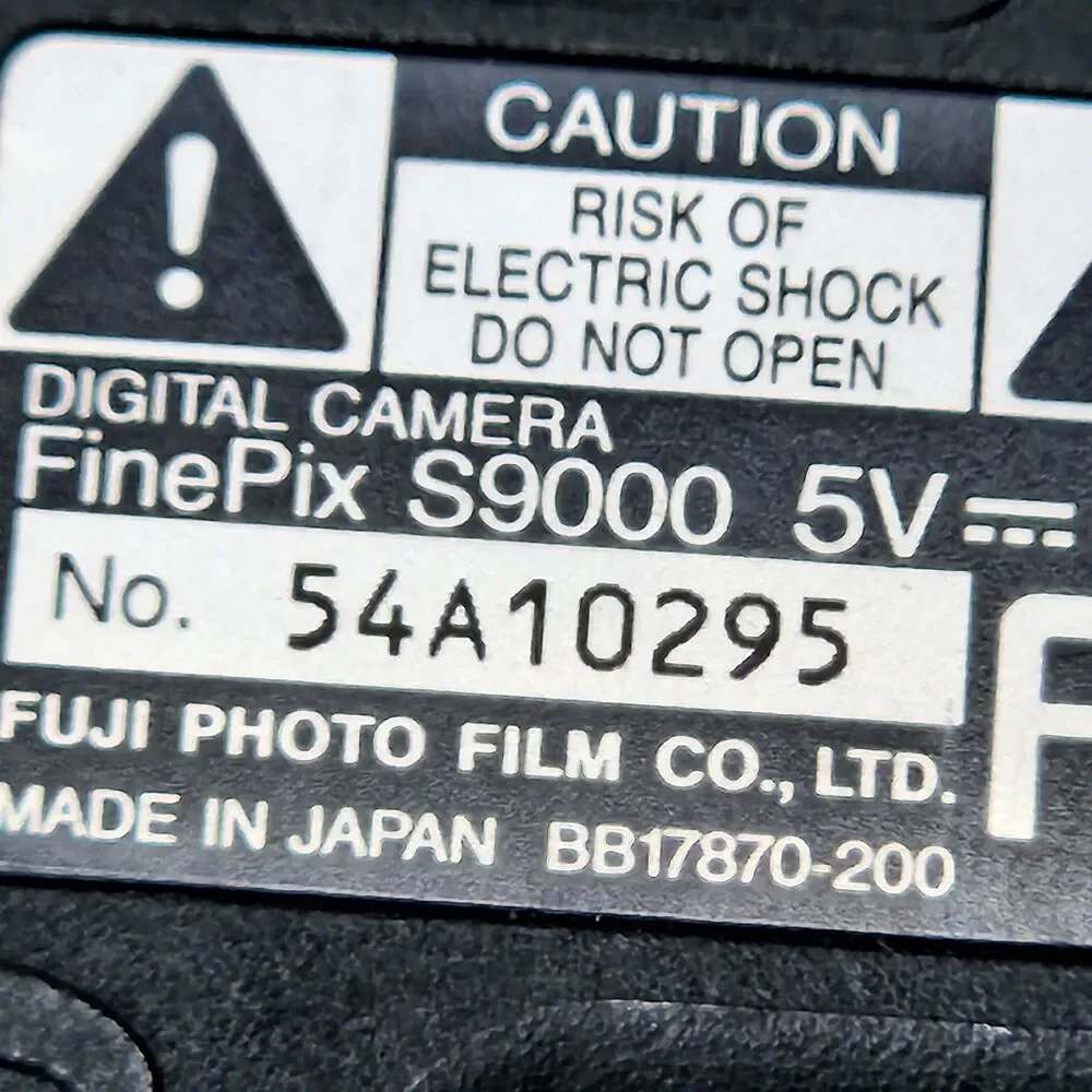 Fujifilm finepix s9000